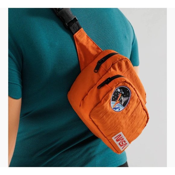 BAGGU Handbags - Baggu NASA Space Shuttle Orange Fanny Pack Belt Bag